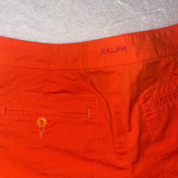 Vintage Ralph Lauren Bright Orange Beach Shorts - Picture 6 of 6